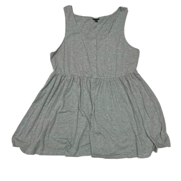 torrid Dresses & Skirts - Torrid 2016 Gray Neon Pink Black Speckled Tank Mini Button Up Dress 3X 22/24